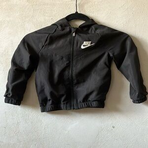 Toddler Nike dri-fit thin jacket 2t black